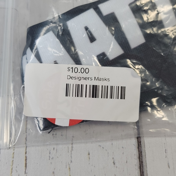 Black Lives Matter Face Covering Mask Organize Resist Speak Up Stand Up BLM 10pc - Picture 5 of 6